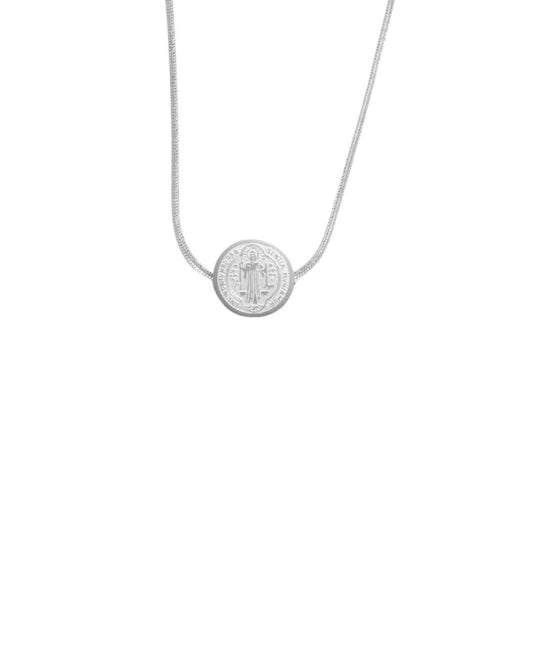 Collar San Benito Plateado