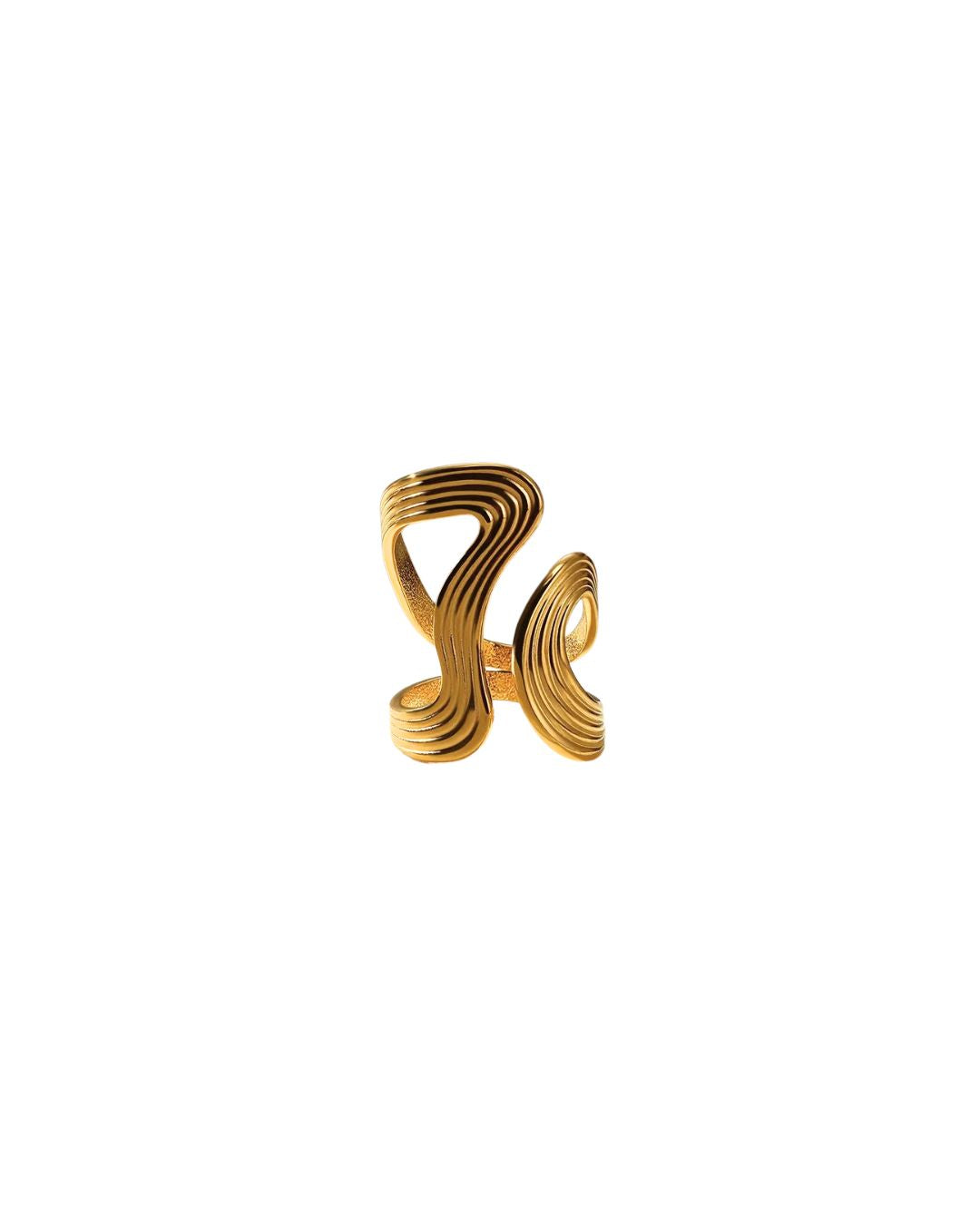 Anillo Ajustable Tokyo Dorado