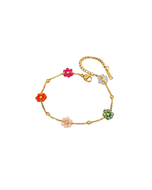 Pulsera de Flores Gerberas