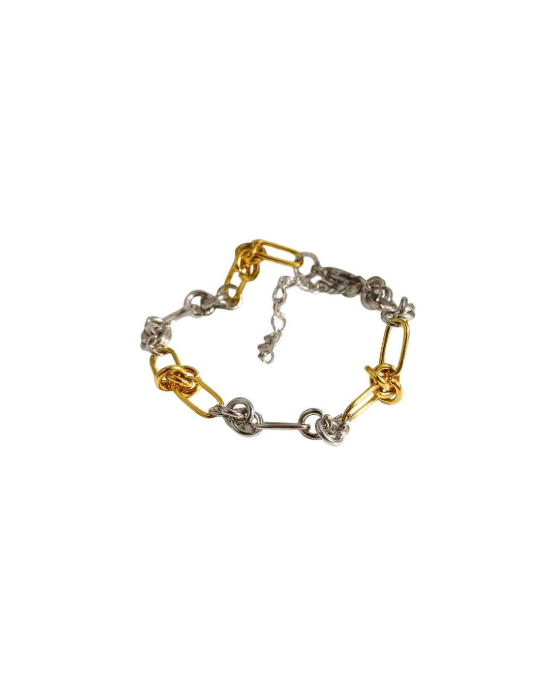 Pulsera Nudo Bicolor