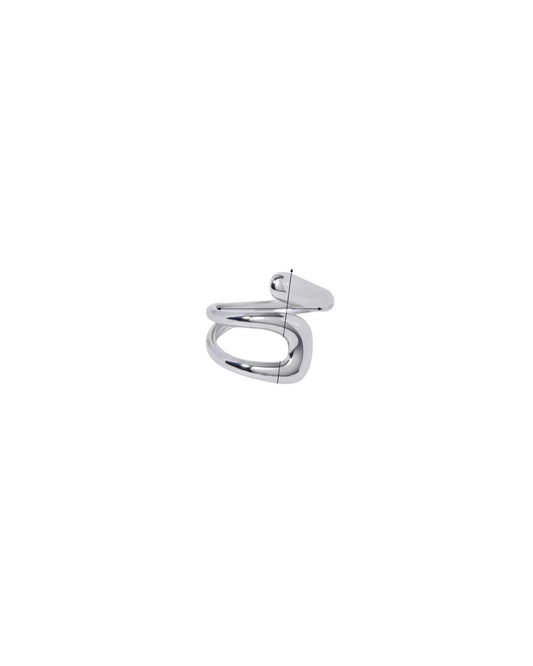 Anillo Plateado Scoopless