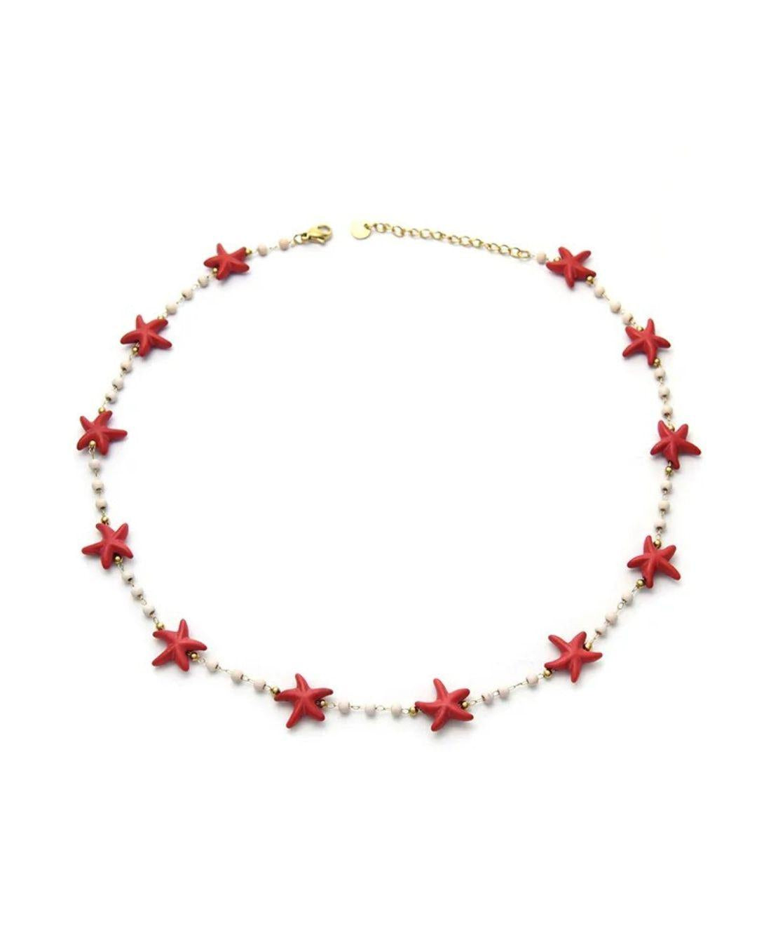 Collar Red Stars