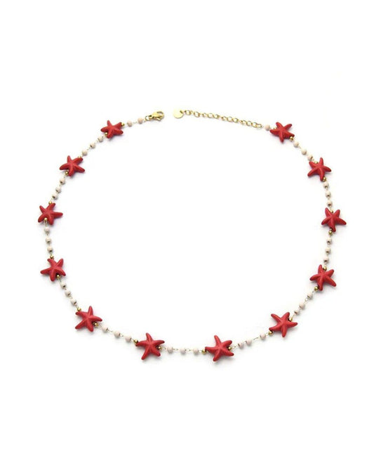 Collar Red Stars