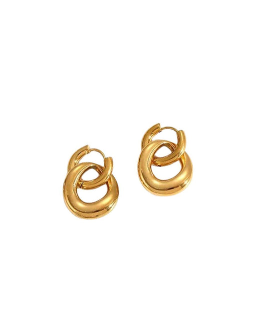 Aretes Moscu Dorado