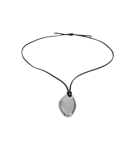 Collar Guinea Plateado