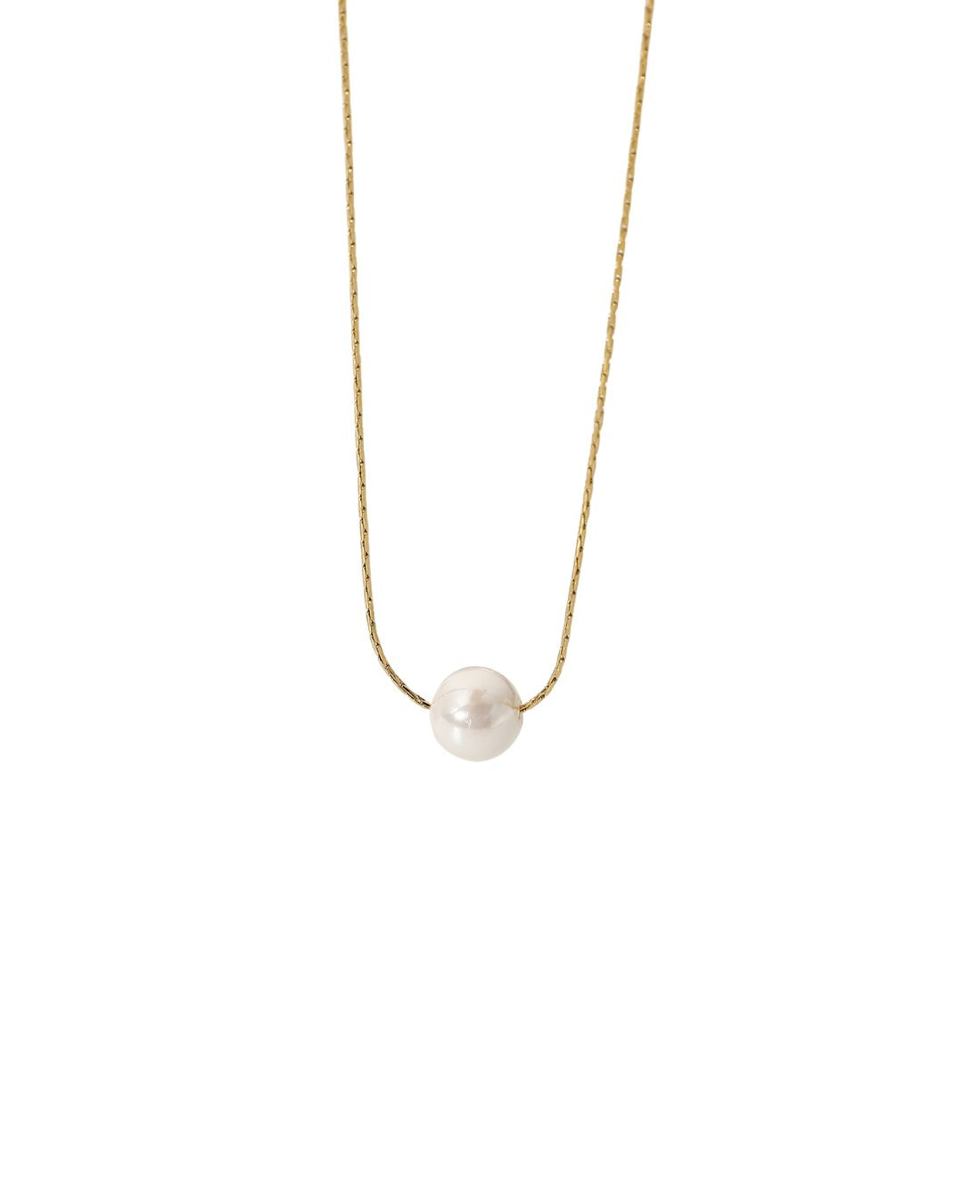 Collar Cadena Fina Perla Viator