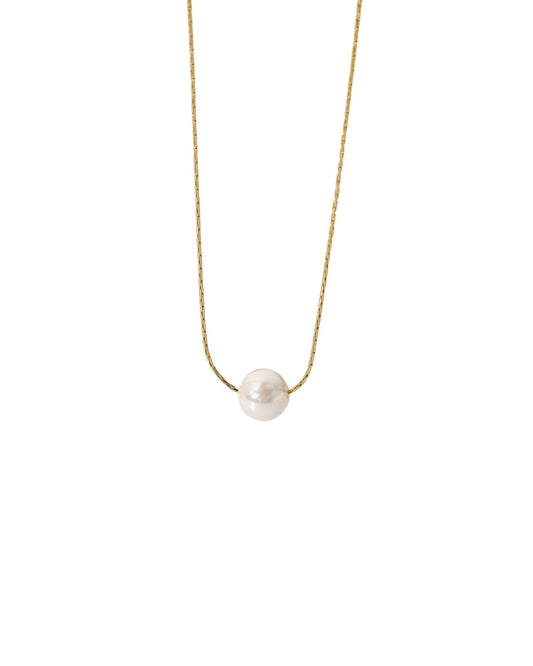Collar Cadena Fina Perla Viator