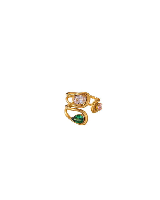 Anillo Glam Doble