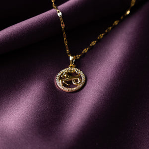 Collar Signo Zodiacal Brillo