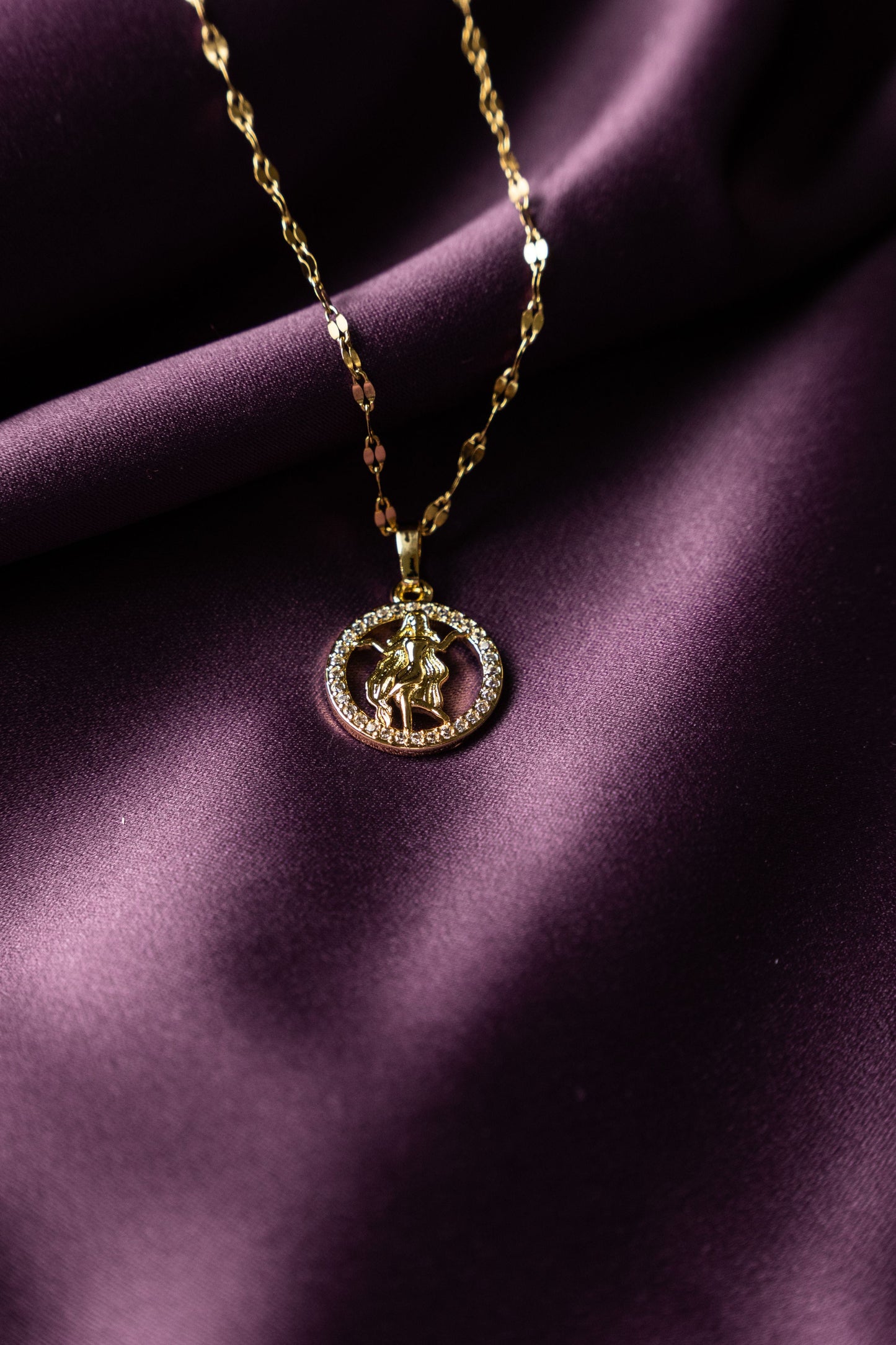 Collar Signo Zodiacal Brillo
