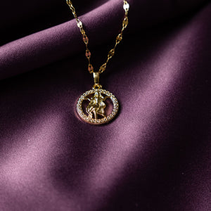 Collar Signo Zodiacal Brillo