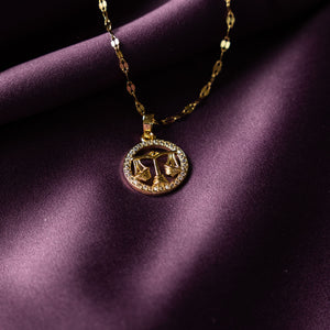 Collar Signo Zodiacal Brillo