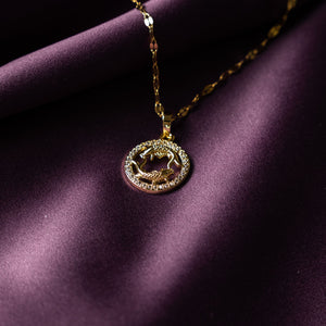 Collar Signo Zodiacal Brillo