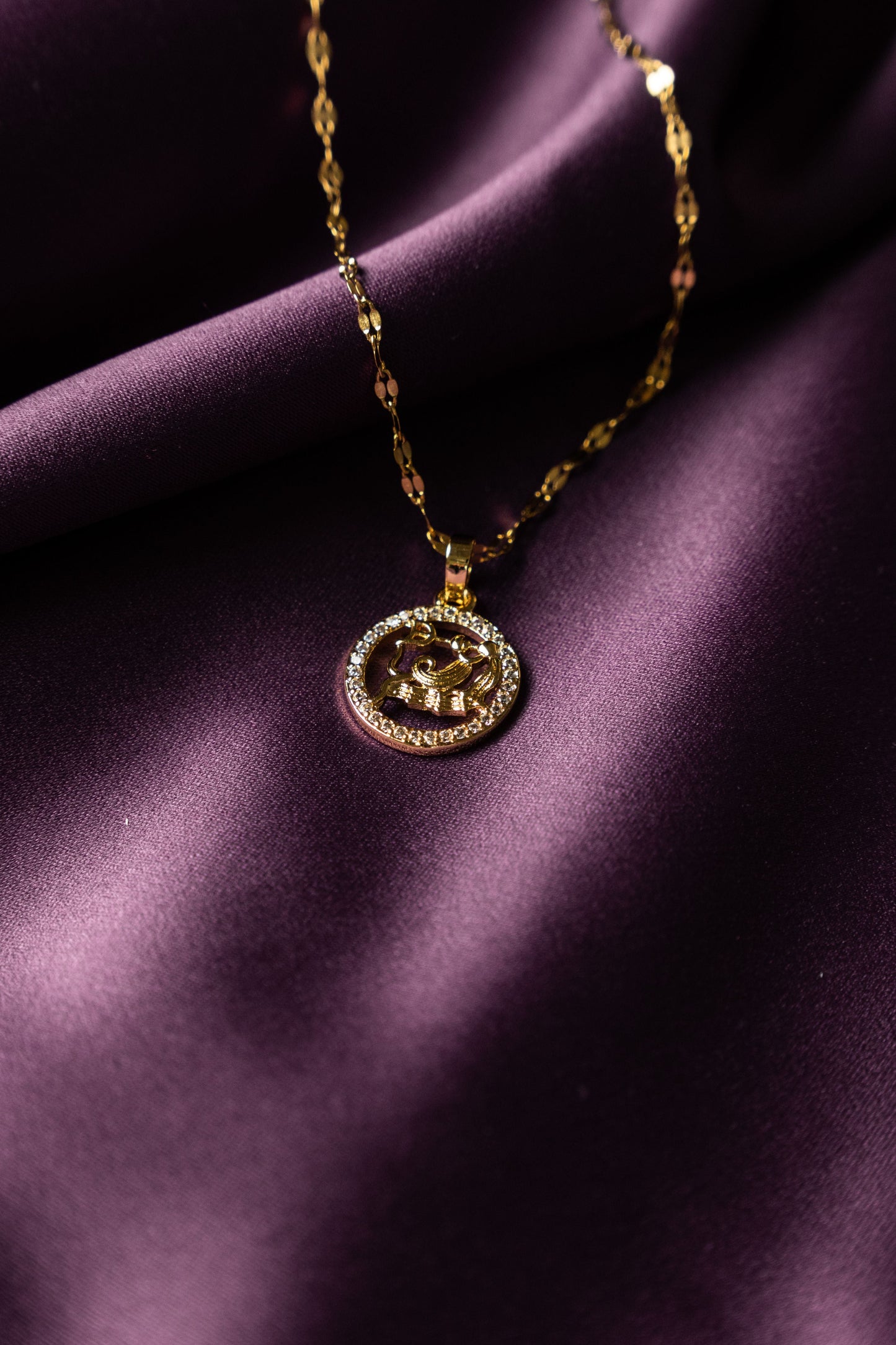 Collar Signo Zodiacal Brillo