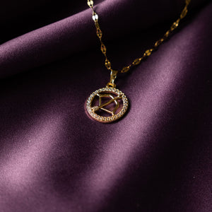 Collar Signo Zodiacal Brillo