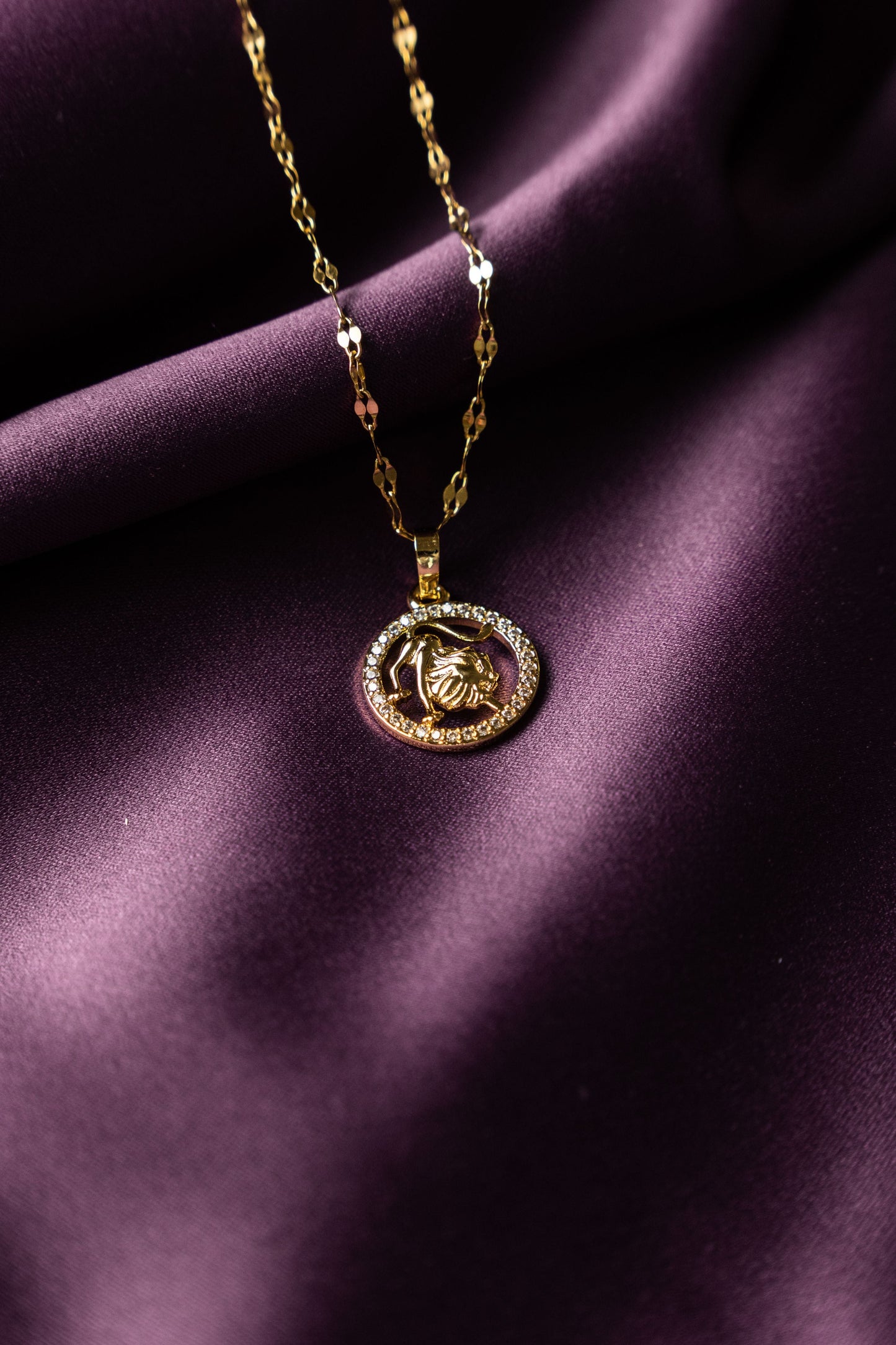 Collar Signo Zodiacal Brillo