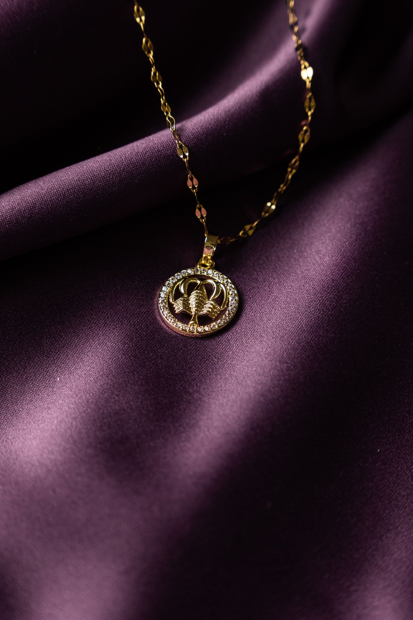 Collar Signo Zodiacal Brillo