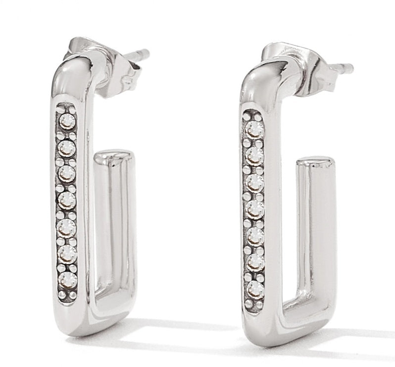 Aretes Rectangular Brillos