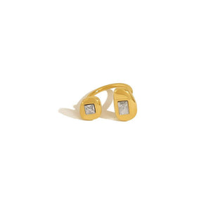 Anillo Ajustable Tel Aviv Dorado
