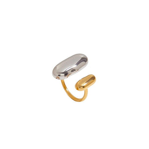 Anillo Pill Bicolor