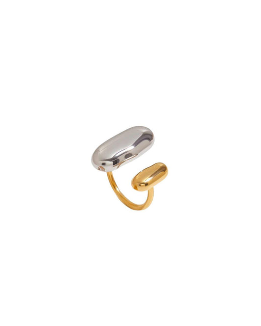 Anillo Pill Bicolor