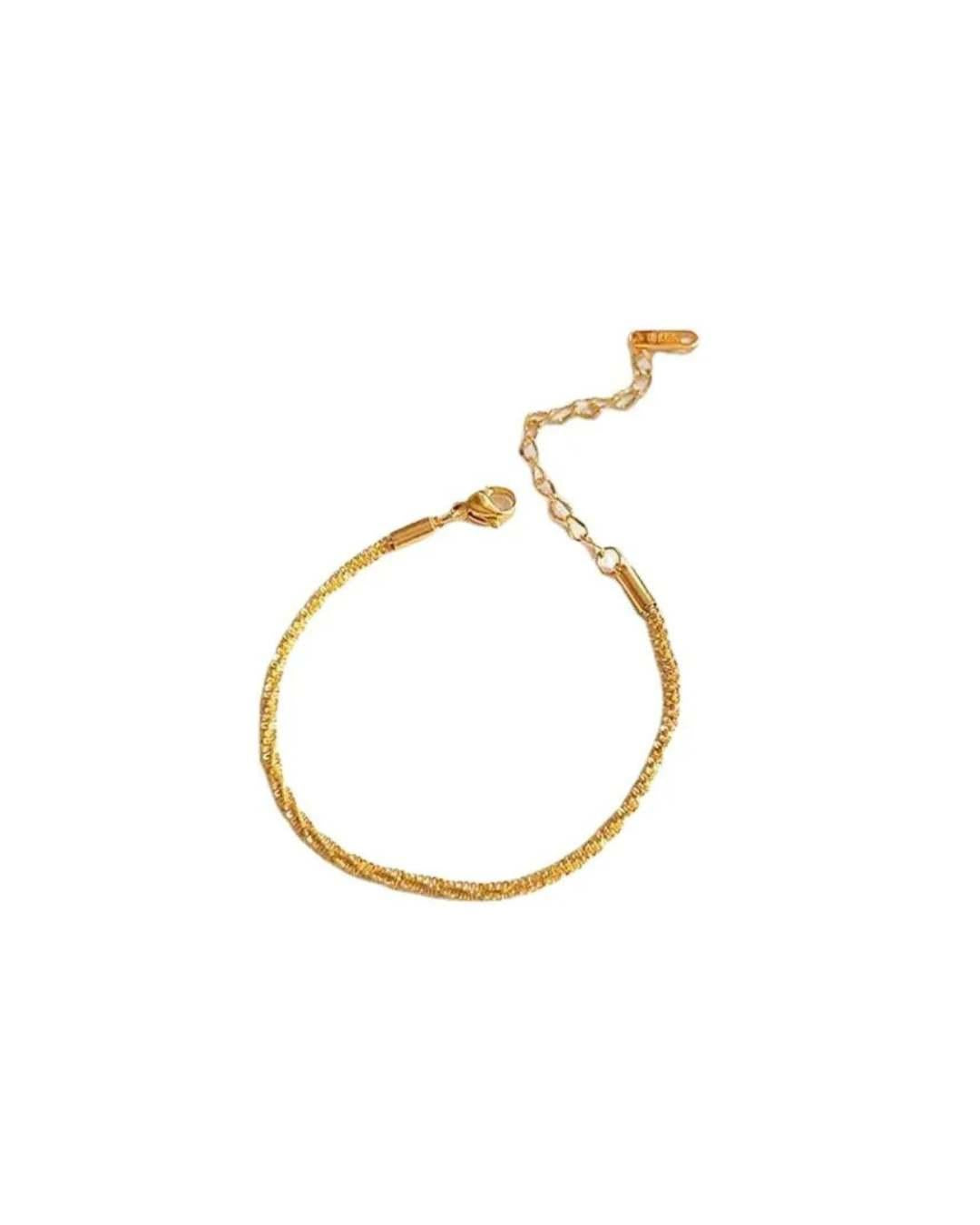 Pulsera Madrid Dorado