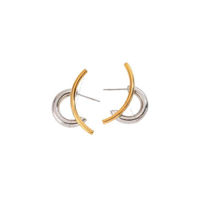 Aretes Balance Bicolor