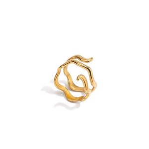 Anillo Agave Dorado Ajustable