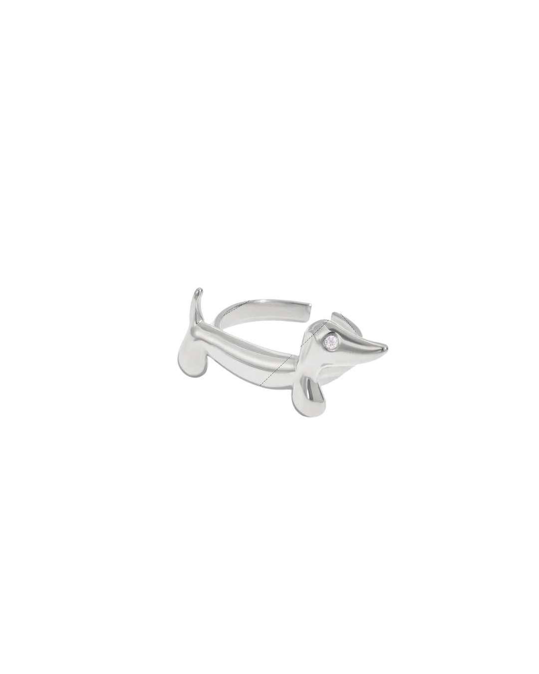 Anillo Dog Plata