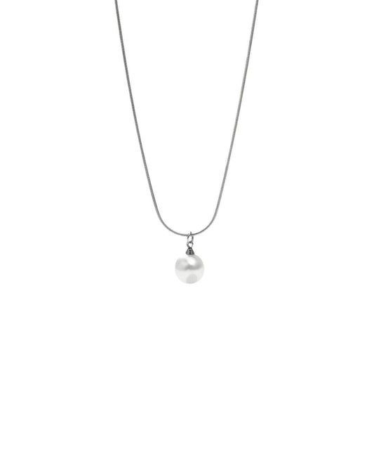 Collar Perla Viator Plata