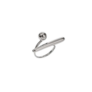 Anillo Shanghai Plateado
