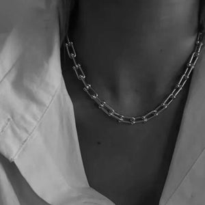 Collar Estefania Plata