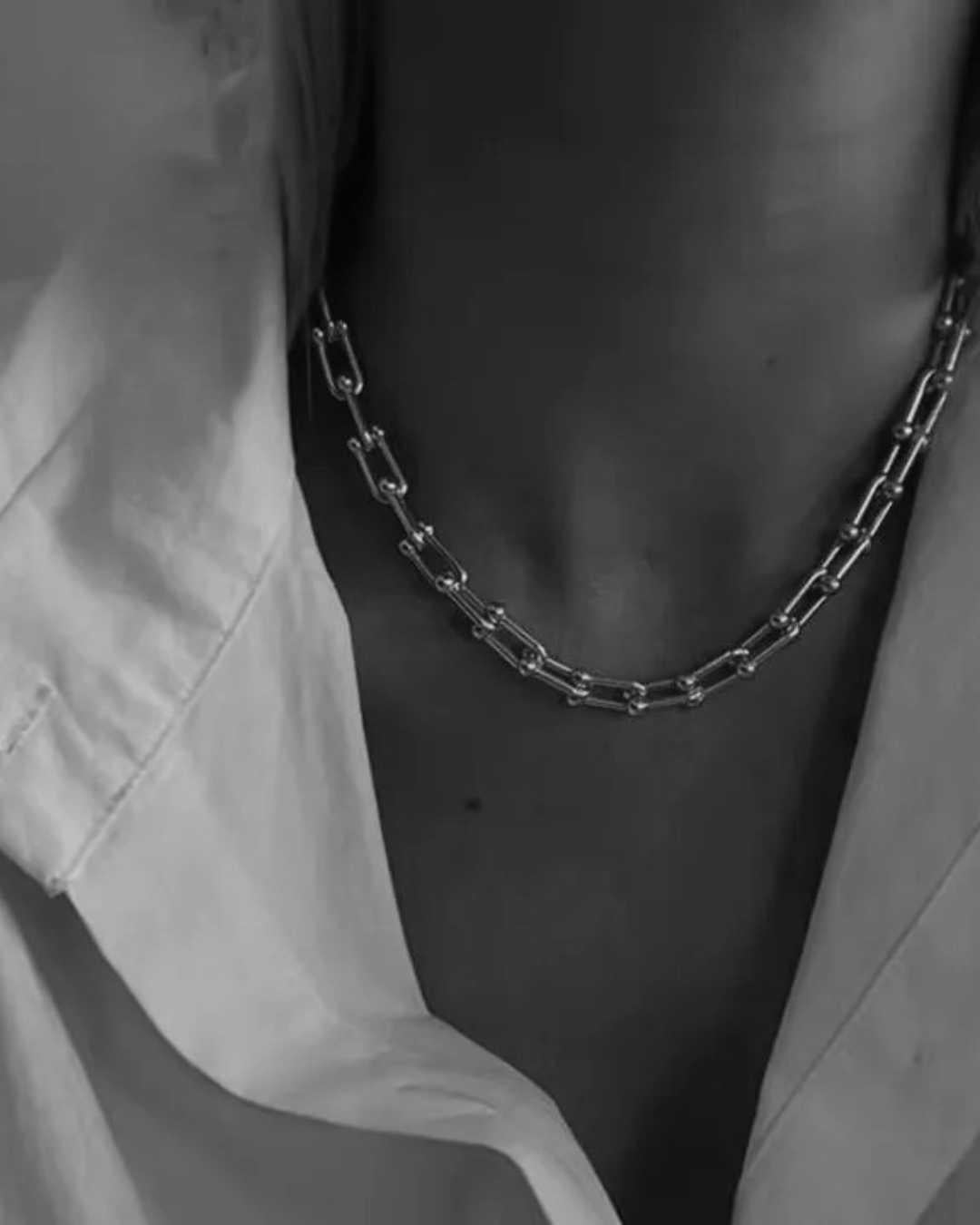 Collar Estefania Plata