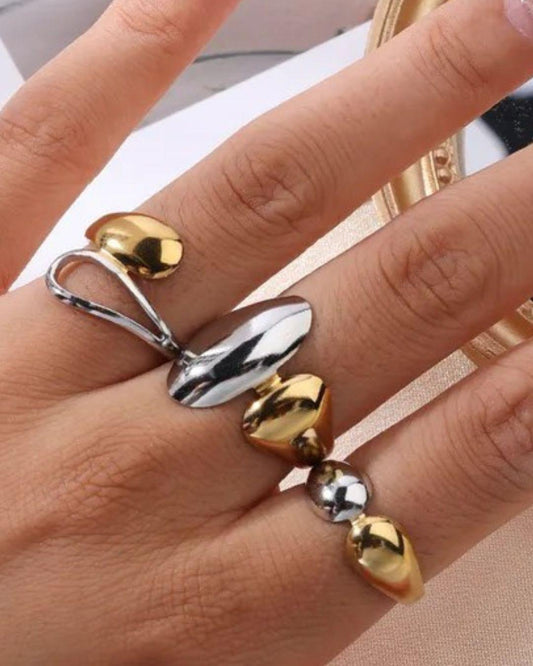 Anillo Uruguay Bicolor