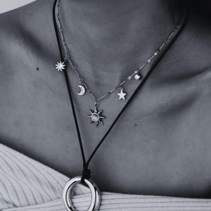 Collar Quebec Plateado