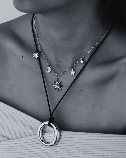 Collar Quebec Plateado