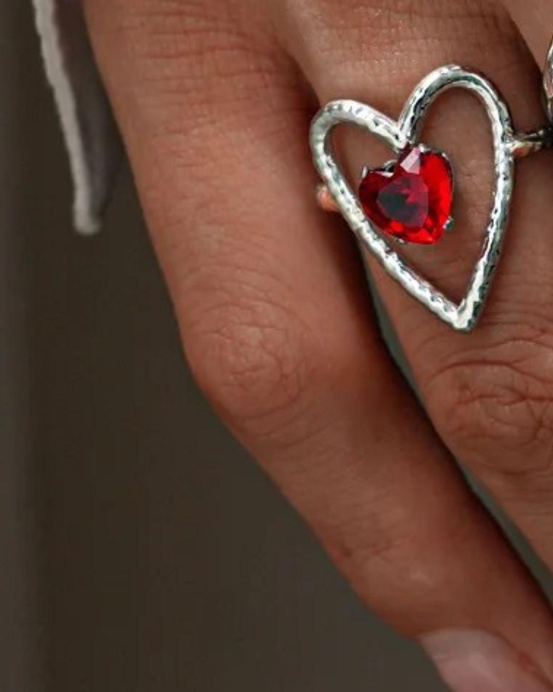 Anillo Mozambique Corazon