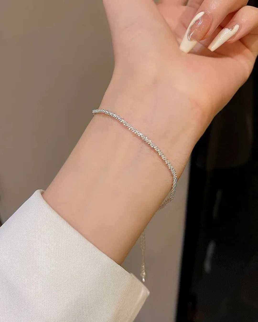Pulsera Madrid Plata