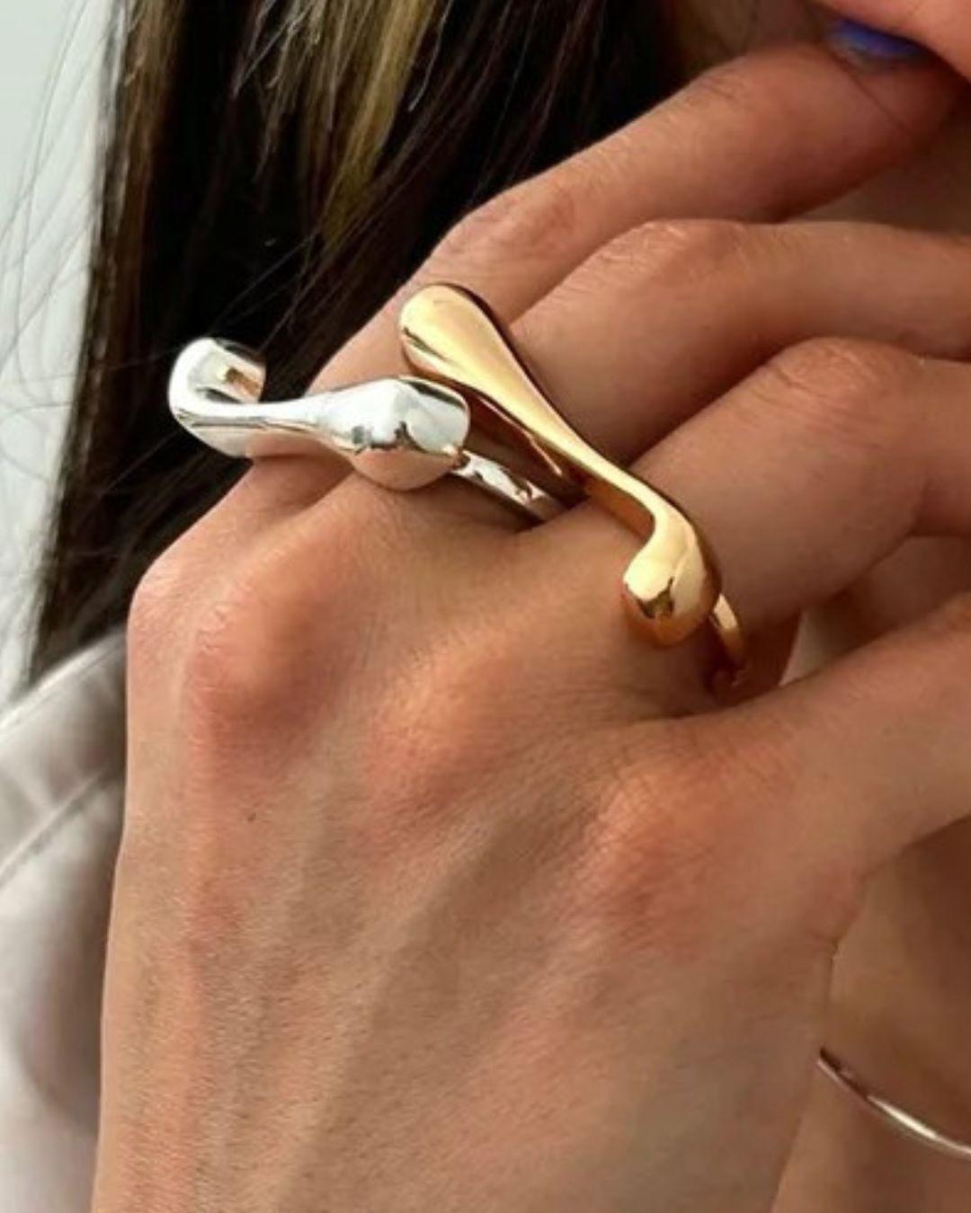 Anillo Vancouver Dorado