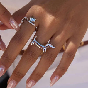 Anillo Dog Plata