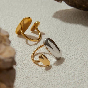 Anillo Pill Bicolor