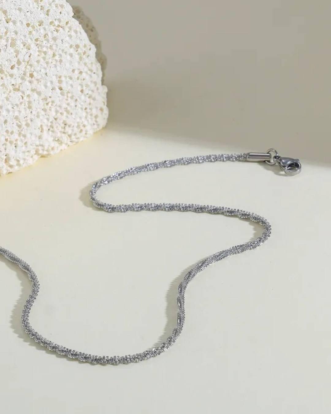 Collar Madrid Plateado