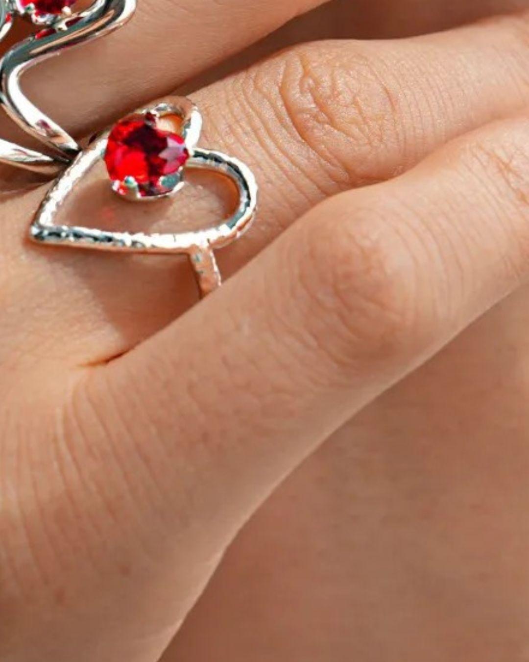 Anillo Mozambique Corazon