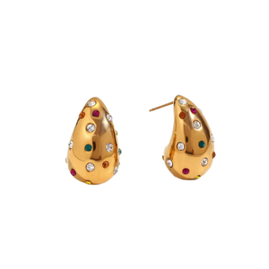 Aretes Gota Brillo