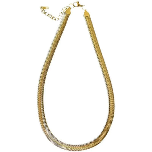 Collar Valhalla Snake Dorado