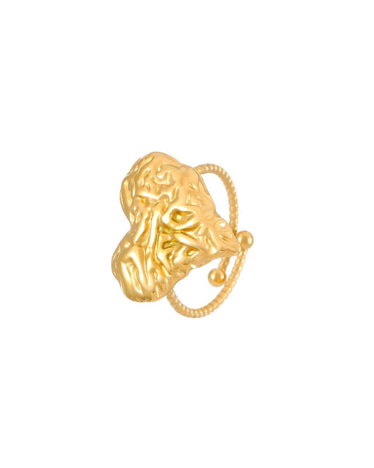 Anillo corazon concha