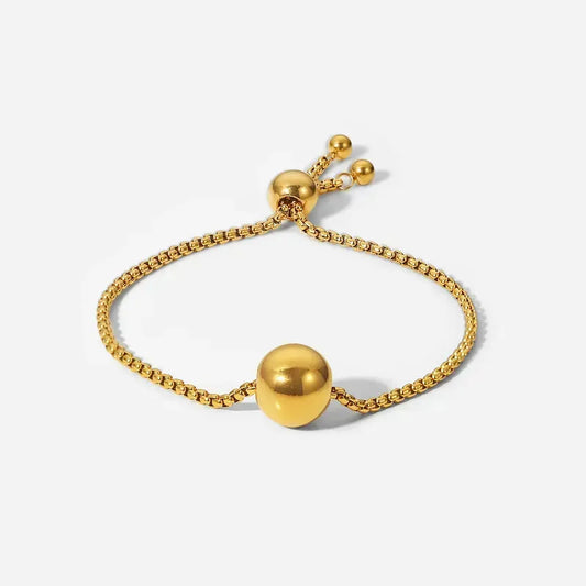 Pulsera Pendulo Dorada