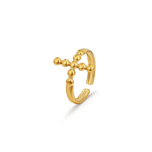 Anillo Cruz Bolitas