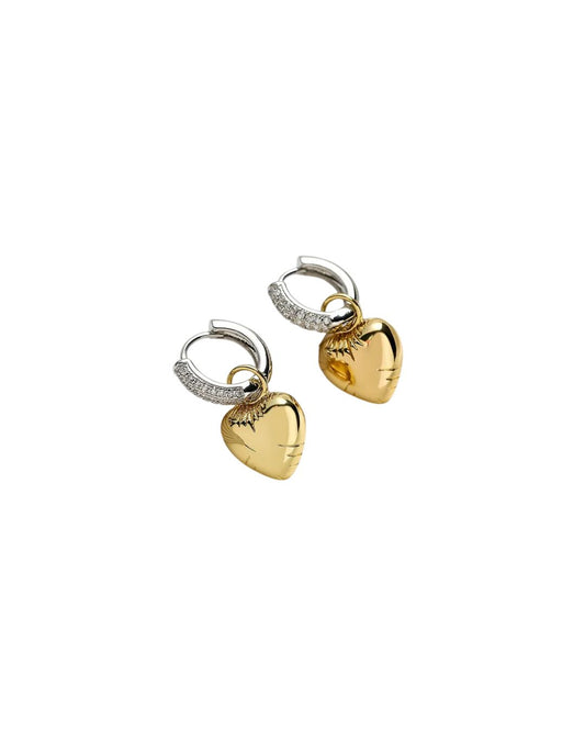 Aretes Globo Bicolor