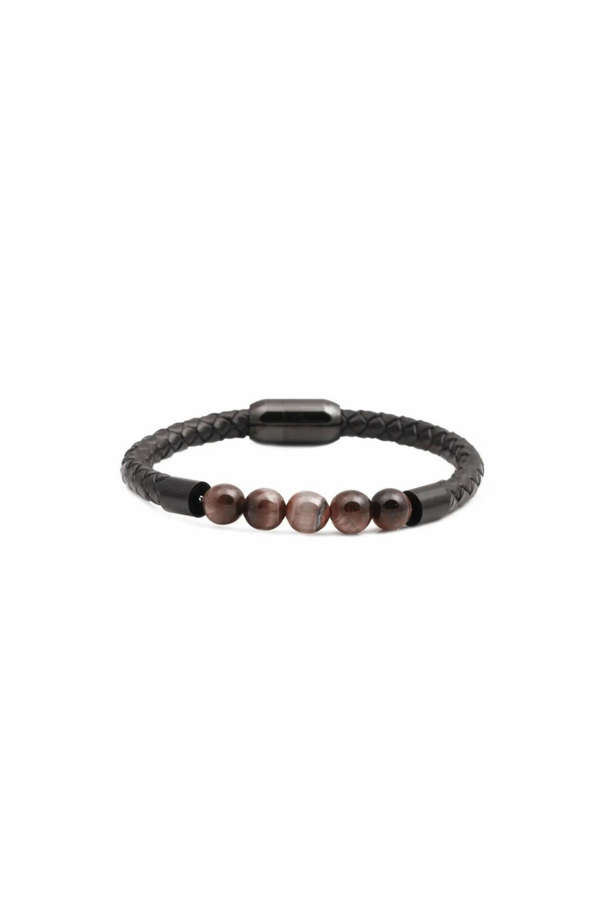 Pulsera Hombre Ojo de Tigre